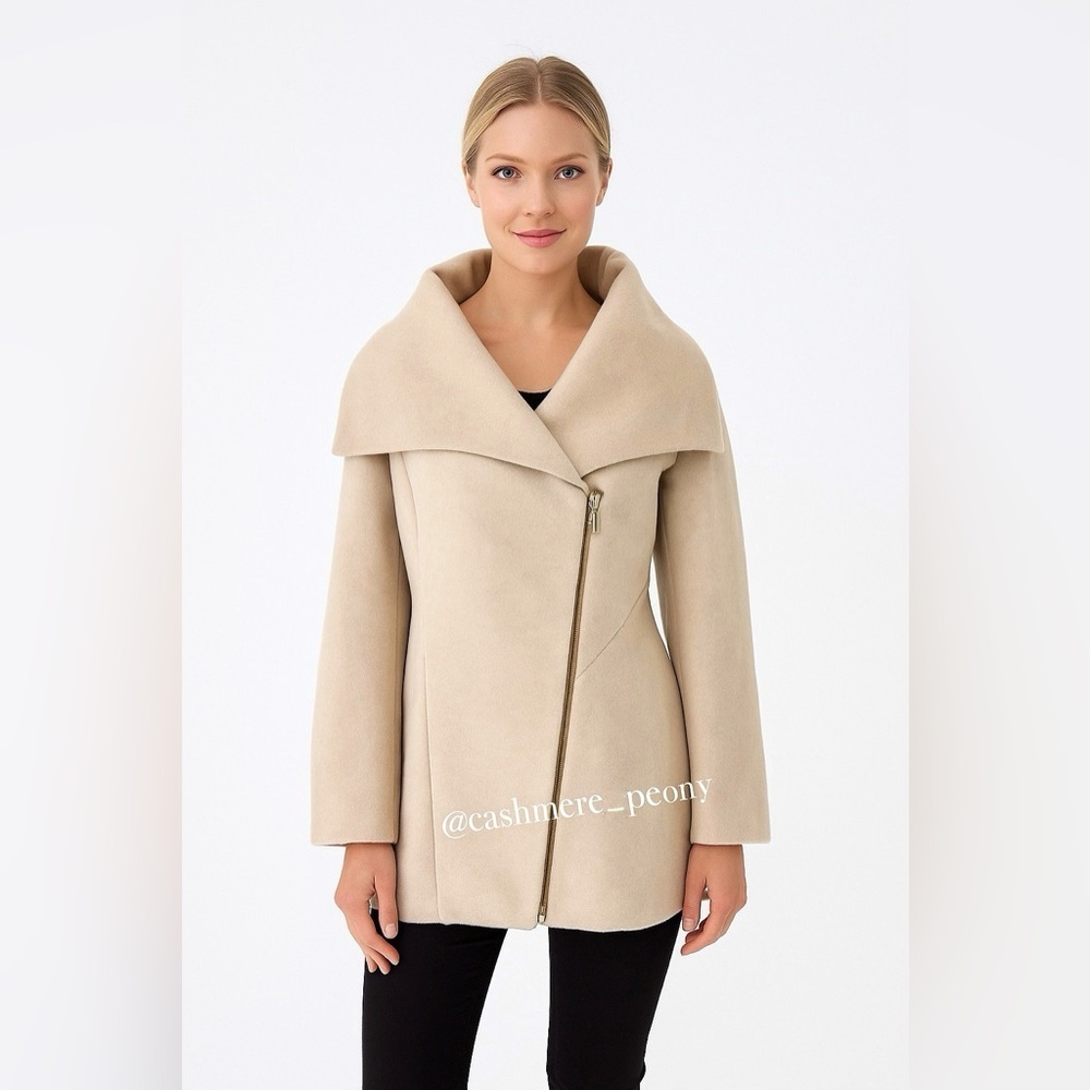 Chico's Camel Timeless Coat Jacket Size 1 or Medium